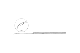 House Tympanoplasty Knife, Octagonal Handle, 7.0 Mm Curved Blade, 6 1/2" (16.5 Cm)